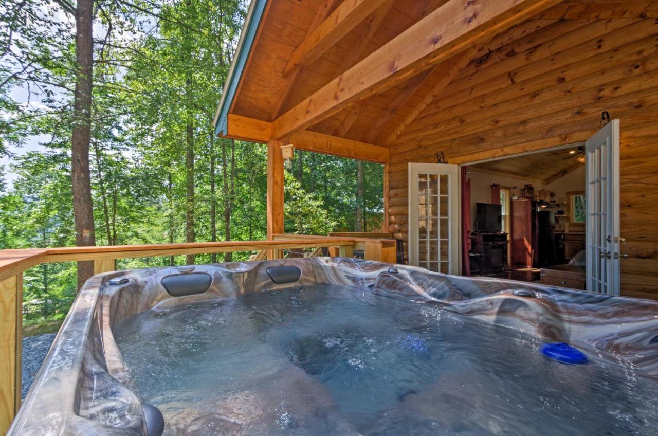 Bryson City Studio With Hot Tub - Near Nantahala! Eksteriør bilde